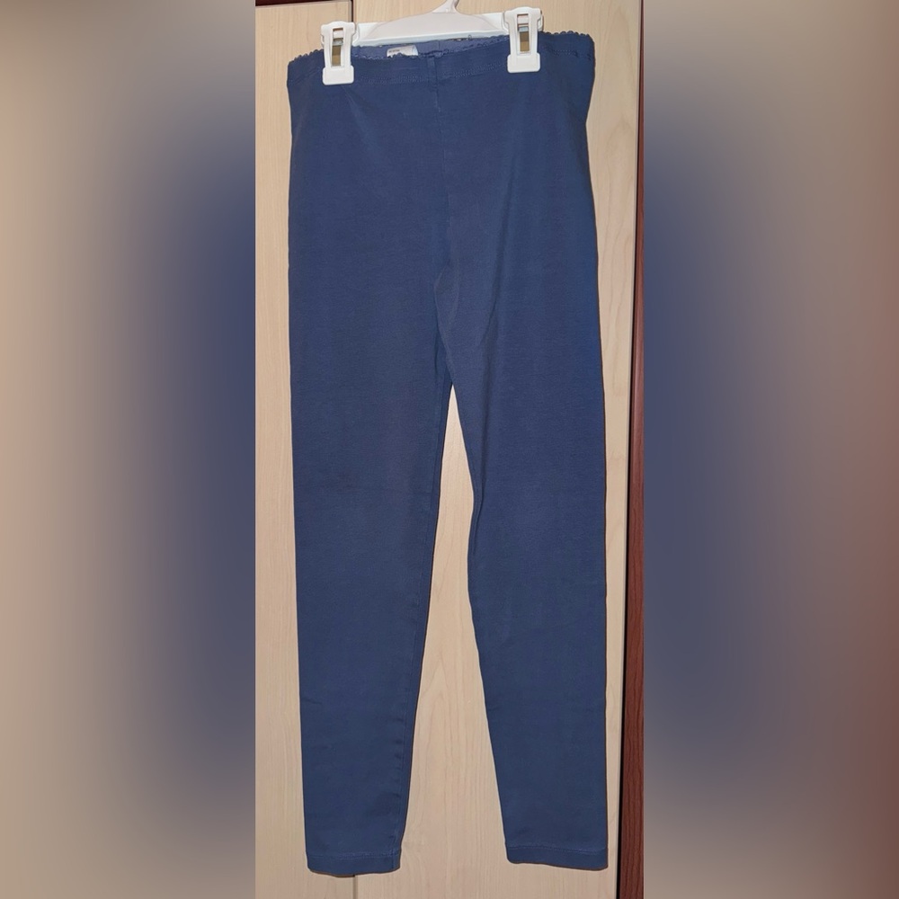 Tea Collection Girls Blue Full Length Leggings Size 12